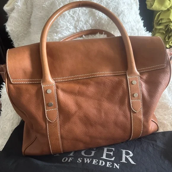 TIGER OF SWEDEN “MEYA” Leather Bag - Picture 5 of 8